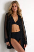 Shan Charlie Grid Mesh Beach Shirt - 42595-85-800